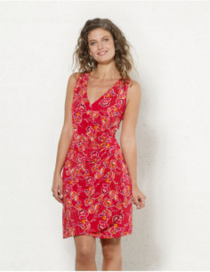 Robe courte moulante féminine à imprimé bohème