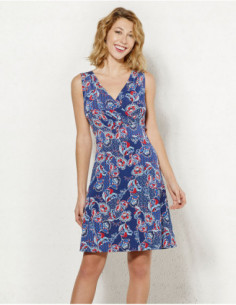 Petite robe chic et colorée imprimée