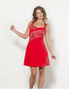 Original short dress with...