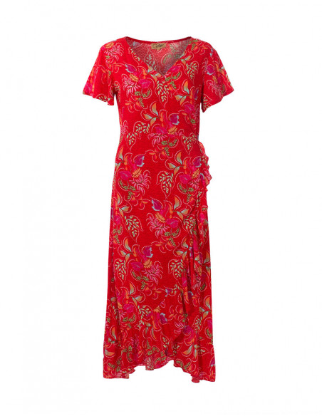 Robe portefeuille vintage