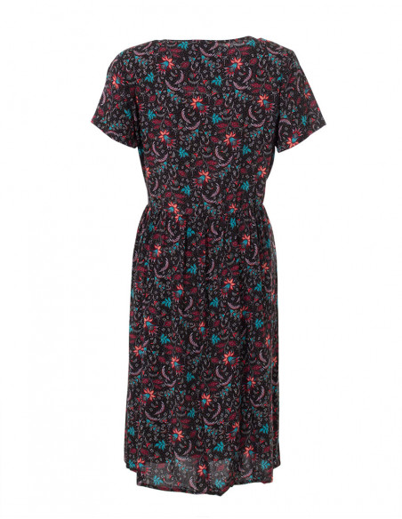 Flower dress, feminine and comfortable