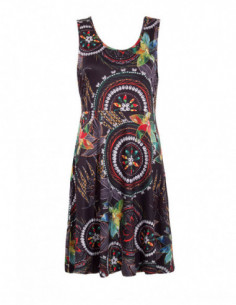 Robe ethnique courte taille haute 2