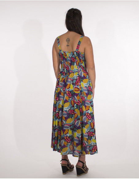 Long dress with a perfect fit