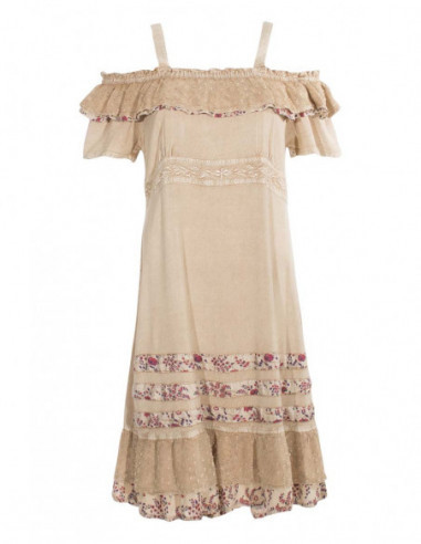 Romantic stone wash dress