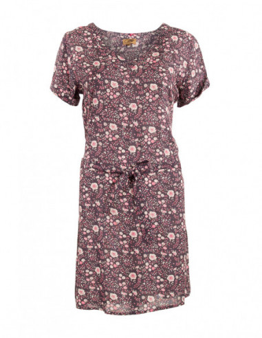 Spring dress with small flowers