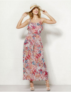Retro dress with flowers...