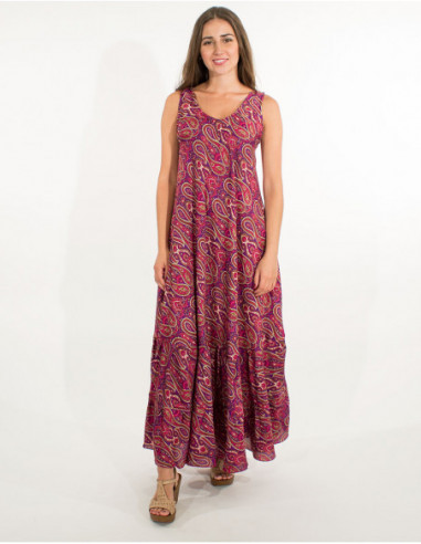 Robe longue sari douce et confortable