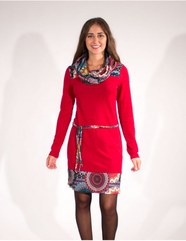 Robe colorée top hiver