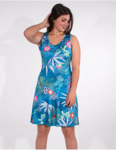 Short dress with tank top...