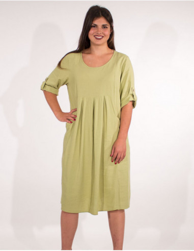 Vetement en lin outlet pour femme grande taille