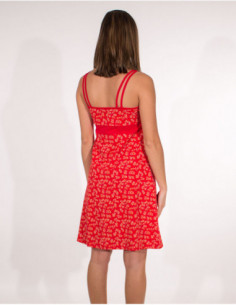 Short dress with double straps 2