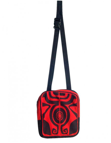 Sac coton besace imprimé Maori