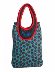 Sac coton canevas brodé imprimé Coline 2