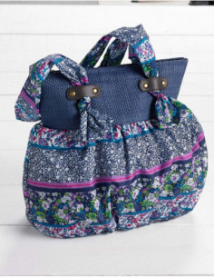 Sac romantique imprimé ethnique
