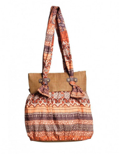 Sac romantique imprimé ethnique