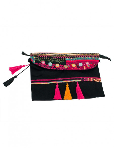 Chic and ethnic clutch bag