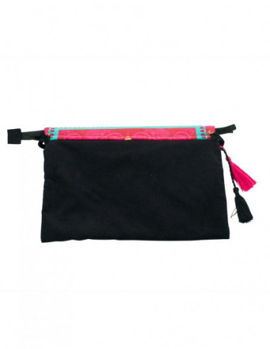 Chic and ethnic clutch bag