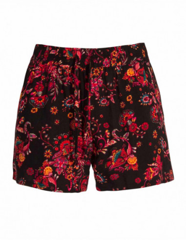 short d'été pour femme en viscose imprimé et original