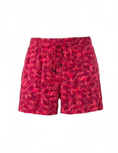 Women's shorts with exotic print