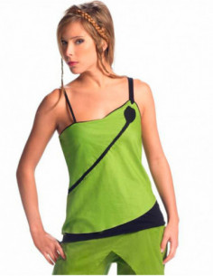 Original tank top with thin asymmetrical straps 2