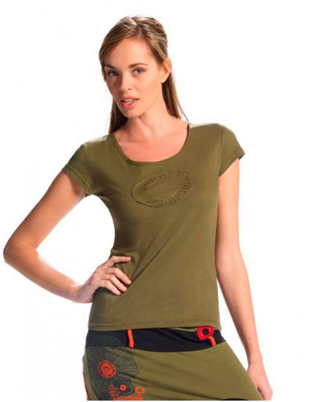 Tee-shirt femme coton basic