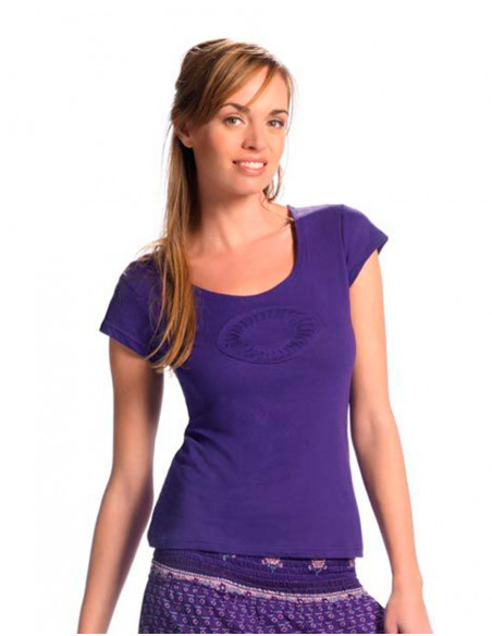 Tee-shirt femme coton basic