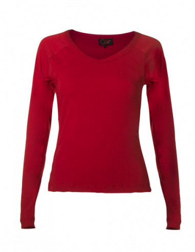 Tee-shirt manches longues col en V