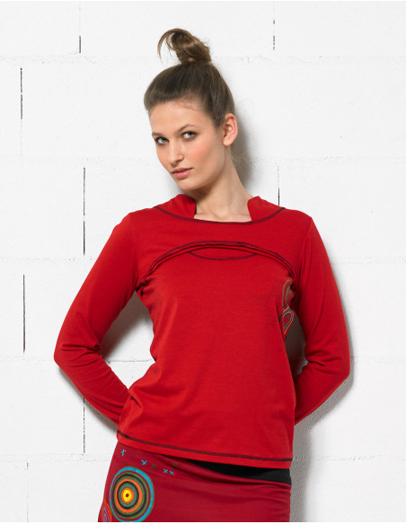 62% POLYESTER 35% COTTON 3% SPANDEX TEE