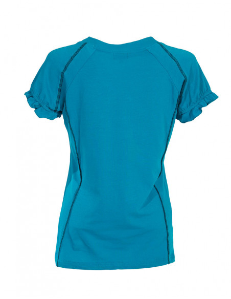 Knitted 97% cotton 3% elastane tee shirt