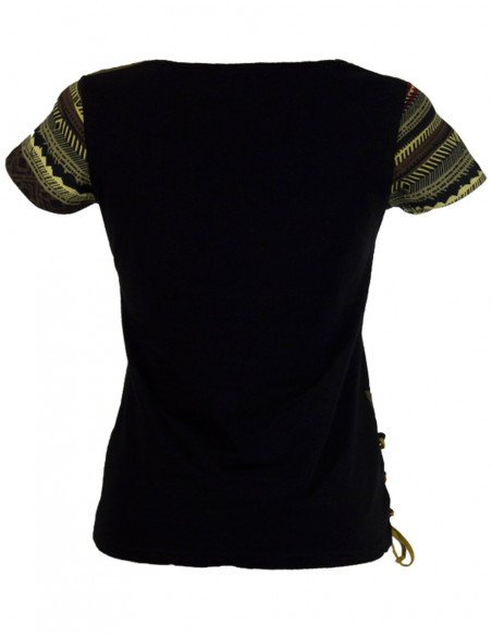 T shirt femme bicolore