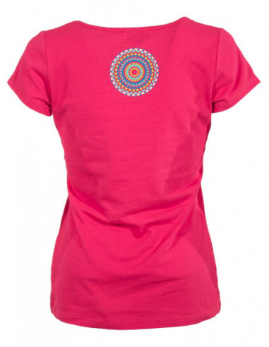 Knitted 97% cotton 3% spandex tee shirt