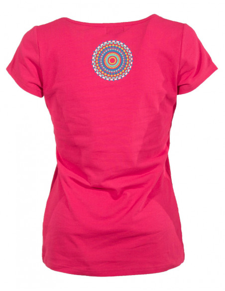 Knitted 97% cotton 3% spandex tee shirt