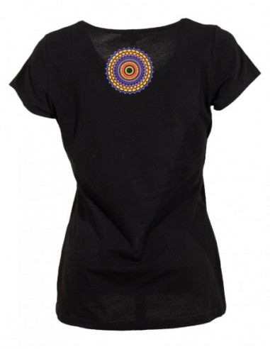 Knitted 97% cotton 3% spandex tee shirt