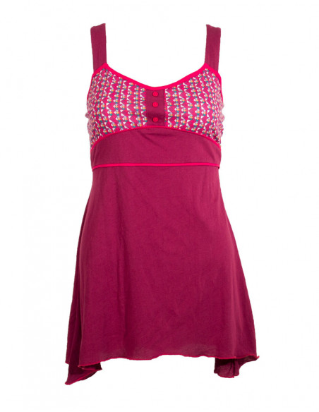 Débardeur long évasé