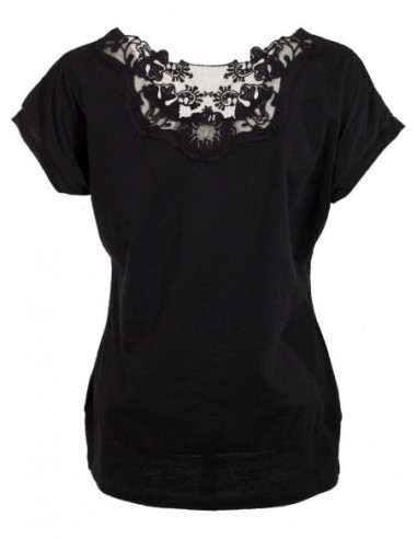 Knitted 60% cotton 40% polyester tee shi