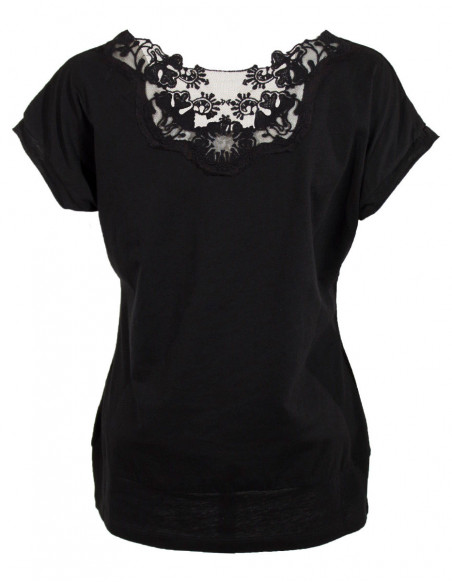 Tee shirt sans manche uni