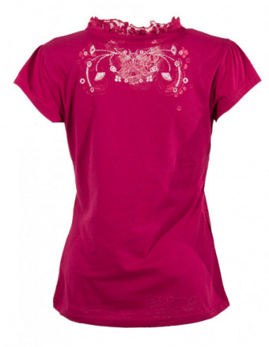 Knitted 60% cotton 40% polyester tee shi