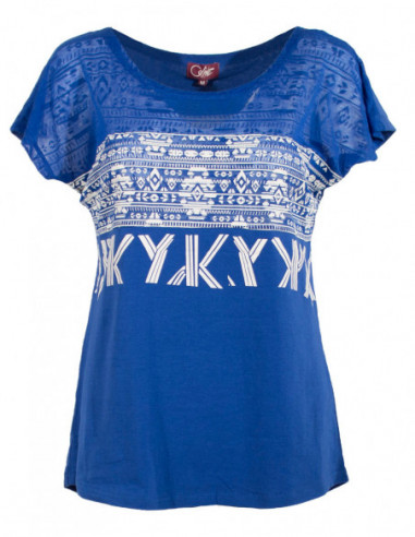 Tee shirt femme col rond
