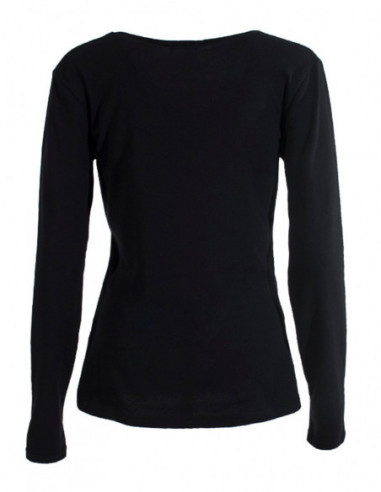 Tee-shirt original manches longues col rond dos