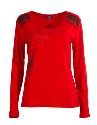 Knitted Tshirt 62% Polyester 35% Cotton