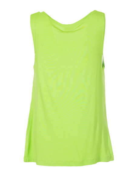 Original plain tank top with 3 thin straps for women