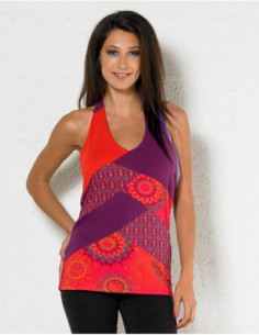 Original patchwork halter top