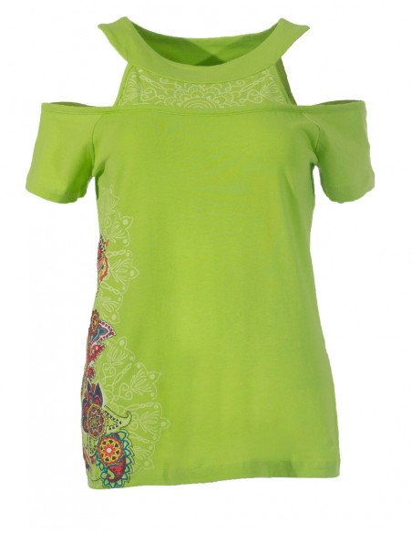 Original T-Shirt with Floral Pattern