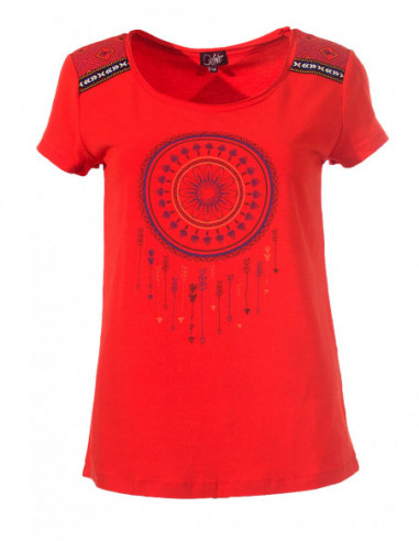 T-shirt imprimé attrape rêve
