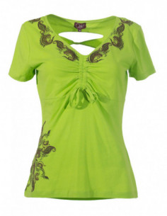 T shirt original elfique à manches courtes bleu 2