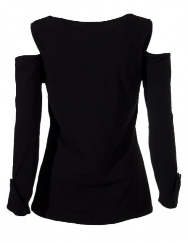 tee shirt elfique manches longues noir original