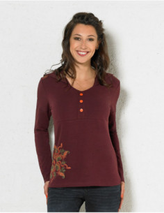 Floral print strapless tank...