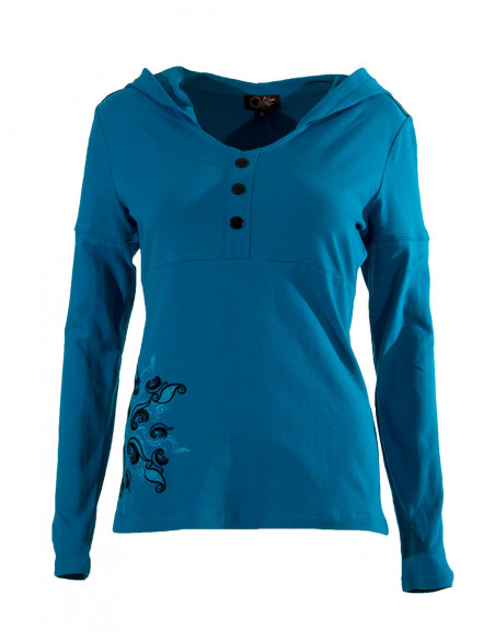 Floral print strapless tank top