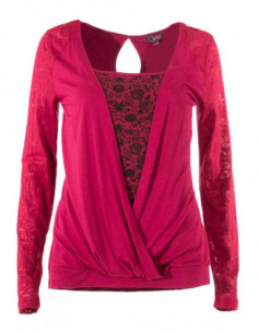 Wrap-over effect tee-shirt 2