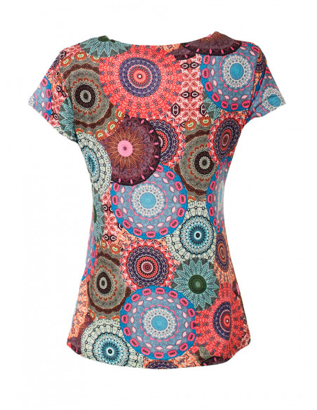 Tee-shirt femme coloré